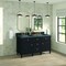 James Martin Vanities 60'' Double Vanity, Black Onyx w/ 3 CM Parisien Bleu Quartz Top 424-V60D-BKO-3PBL - alternate 4